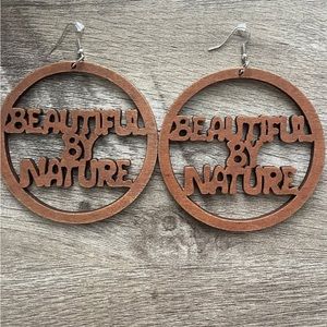 Beautiful by NatureEarring (Light Brown)